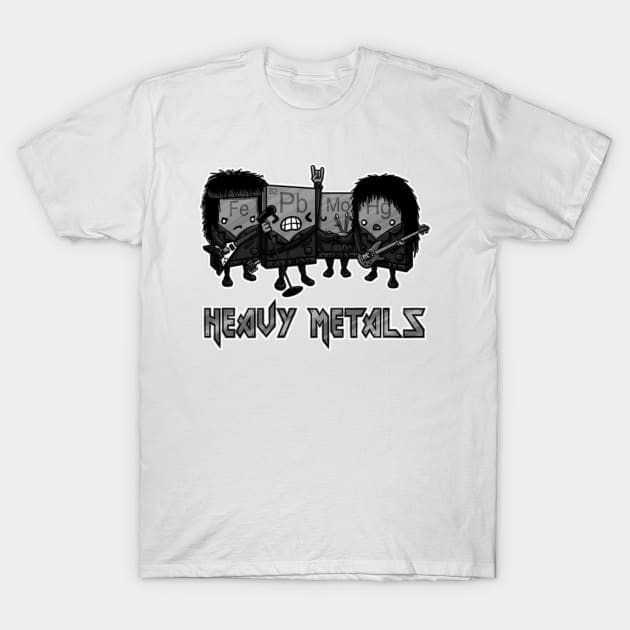 Heavy Metals T-Shirt by nikovega21